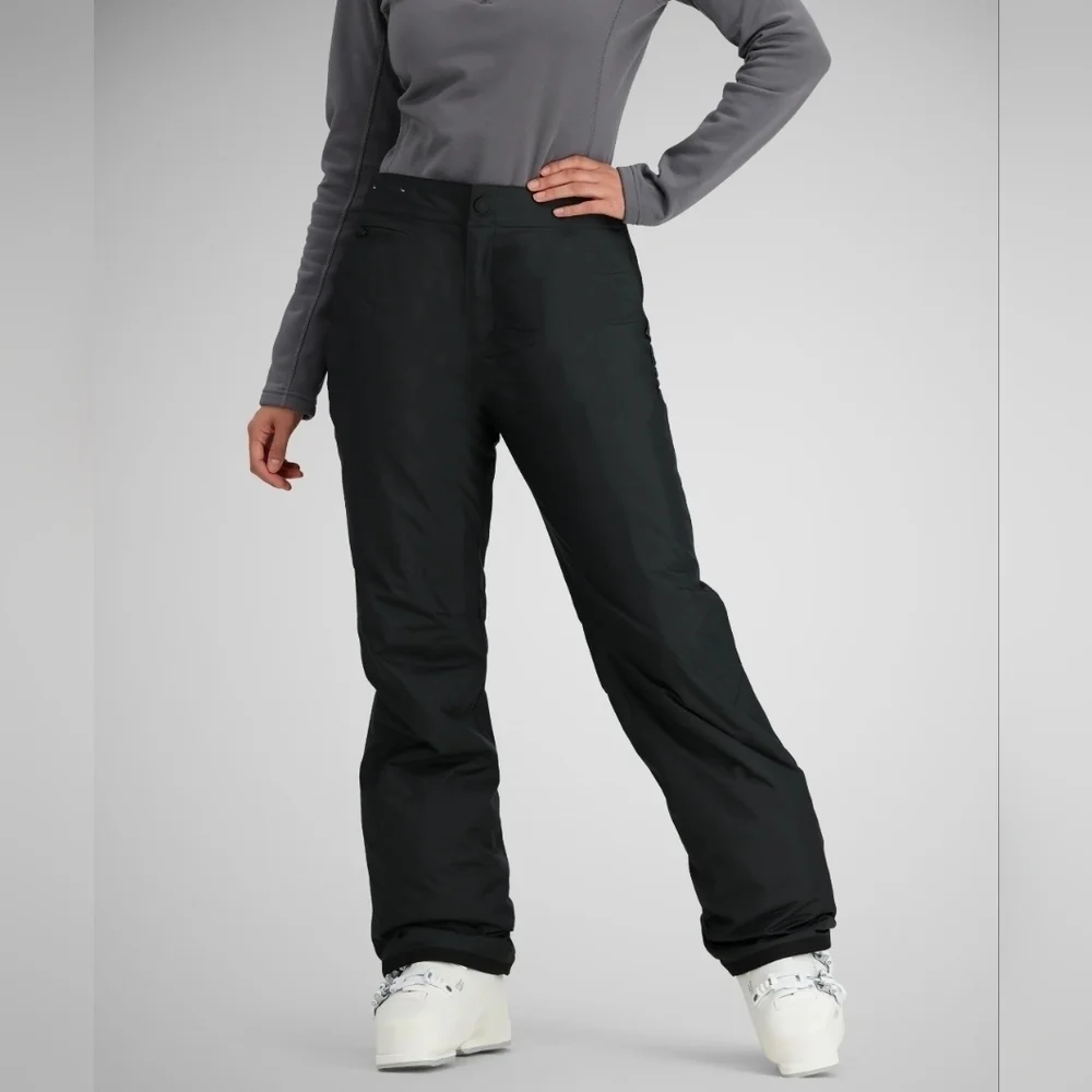 Obermeyer Women’s Sugarbush Pant Black New Size 12 Ski Snow Sporty